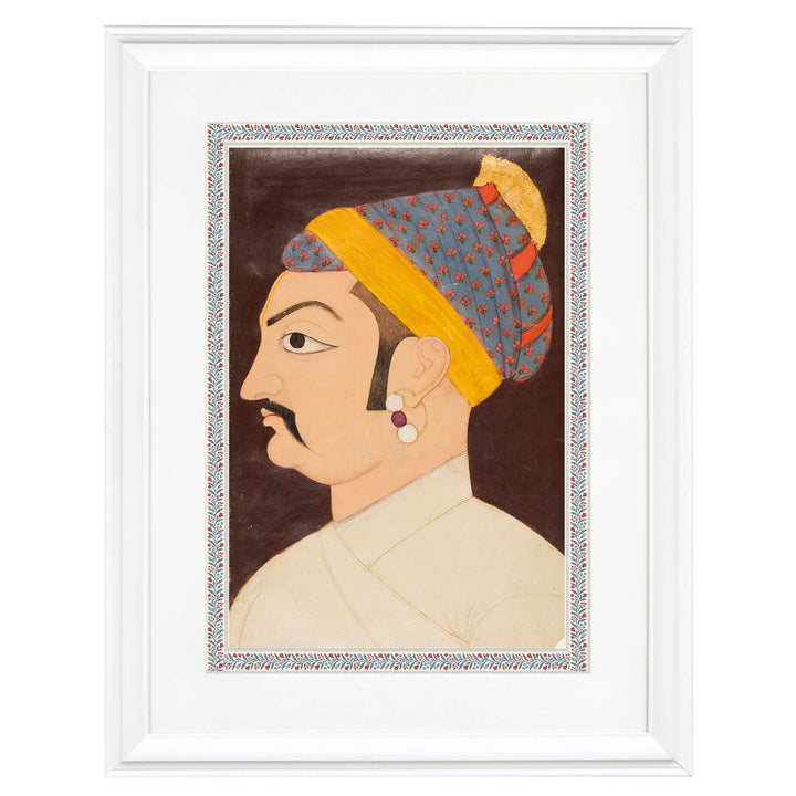 Portrait of Rao Shiv Singh Chandrawat Art Print