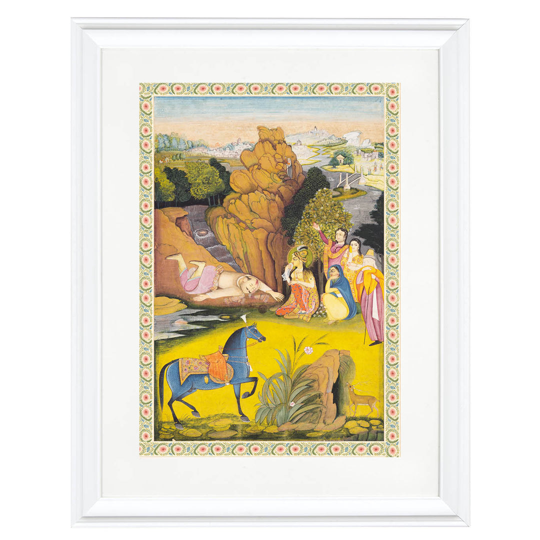 Shirin & Farhad, 1810 Art Print