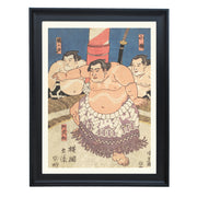 A battle of the Sumo's Art Print