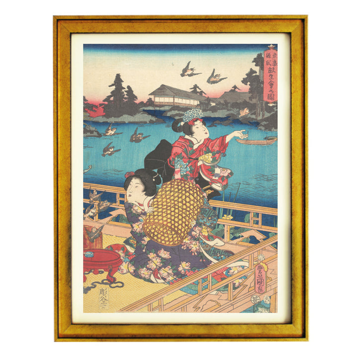 Women by the Water Art Print