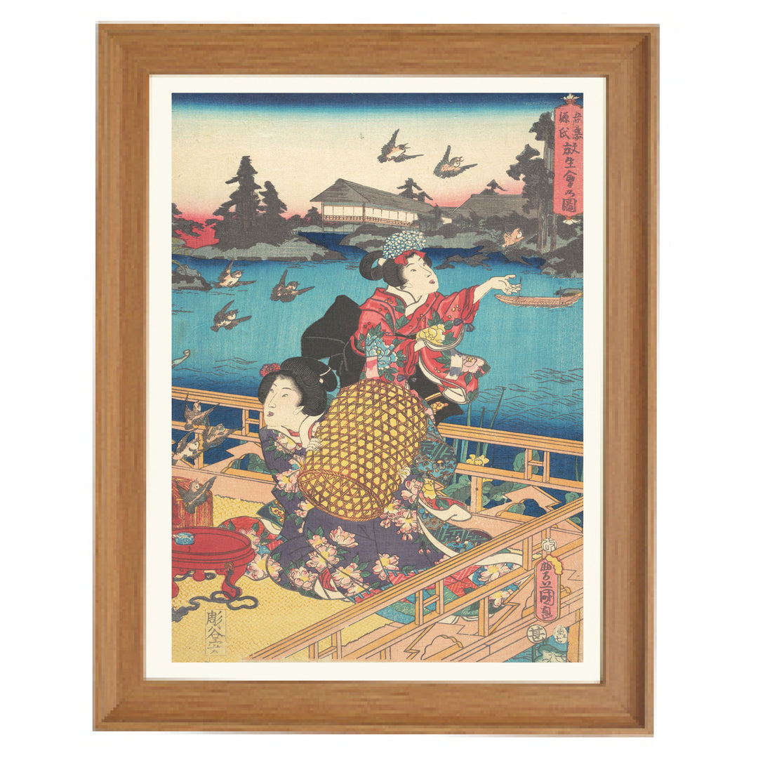 Women by the Water Art Print