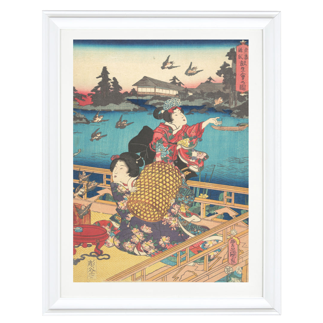 Women by the Water Art Print