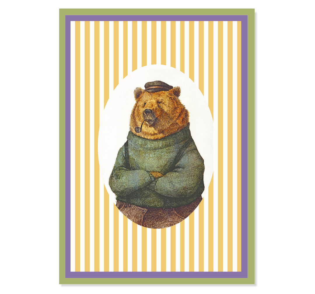 Bear With Me Art Print