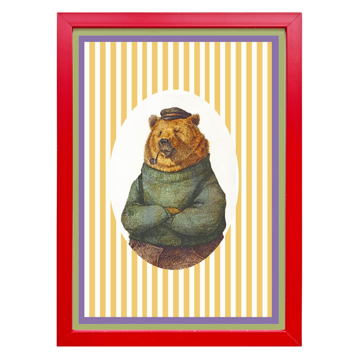 Bear With Me Art Print