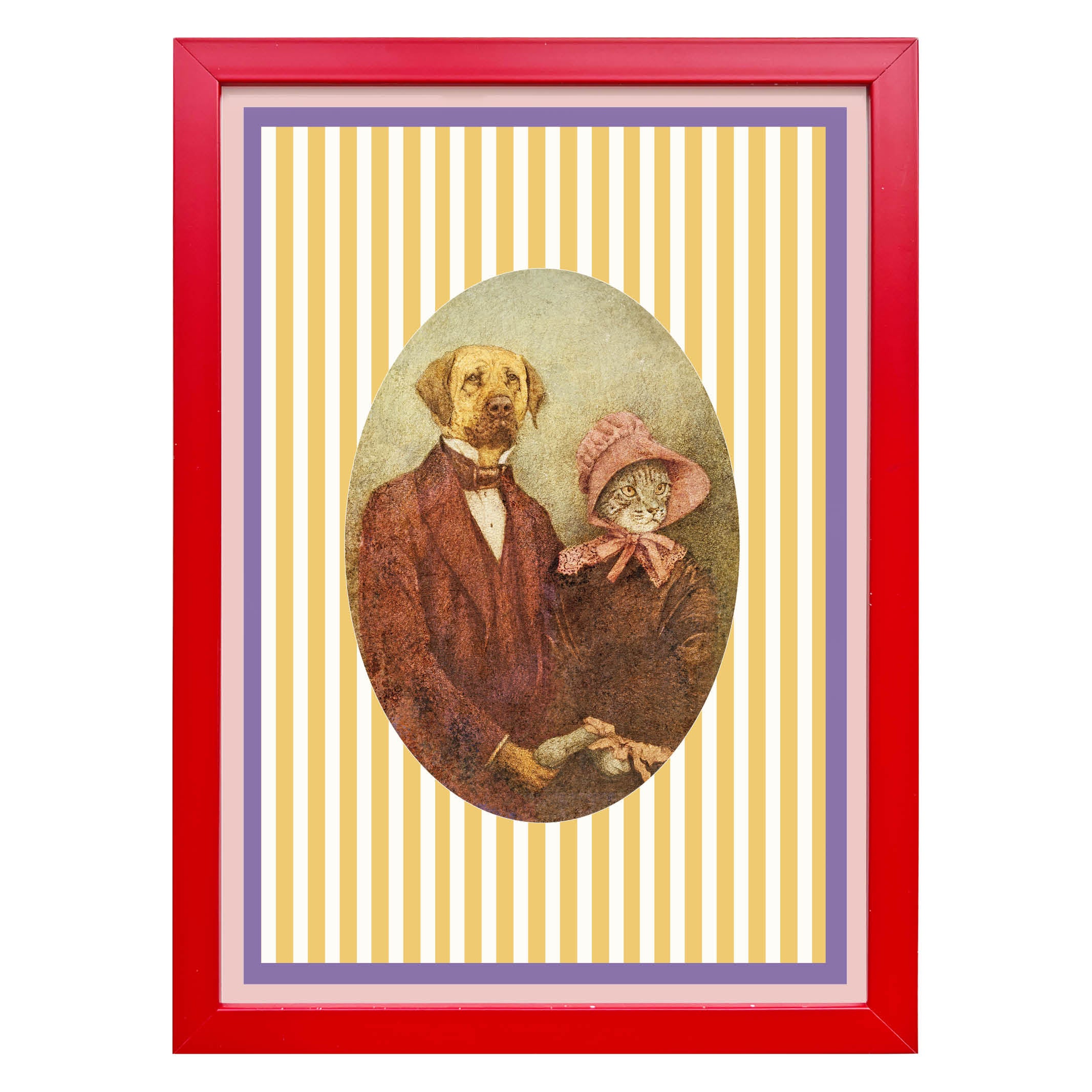 It's Raining Cats & Dogs Art Print – Ikka Dukka Studio Private Limited.