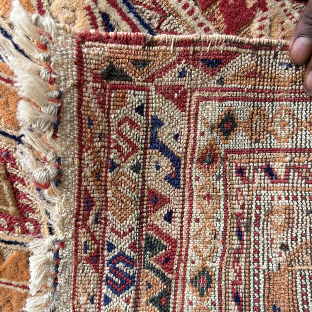 Gulnaar Mushwani One-OF-A-Kind-Afghan Rug
