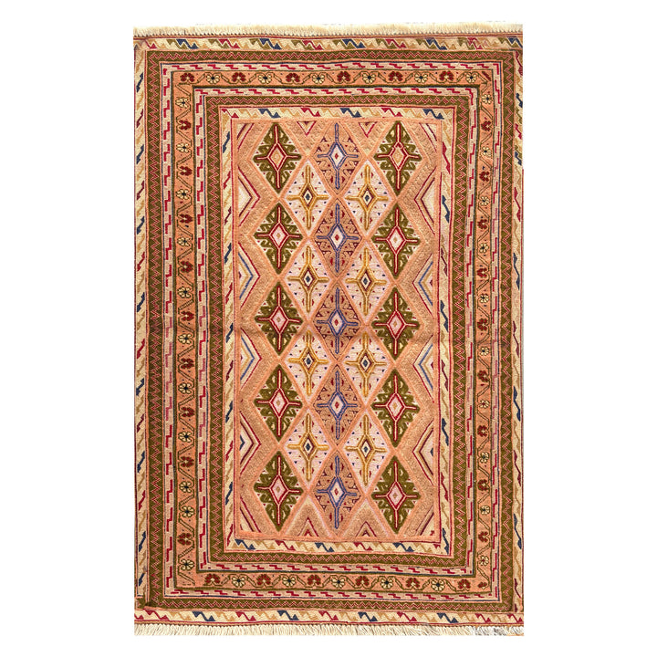 Firuz Mushwani One-OF-A-Kind-Afghan Rug