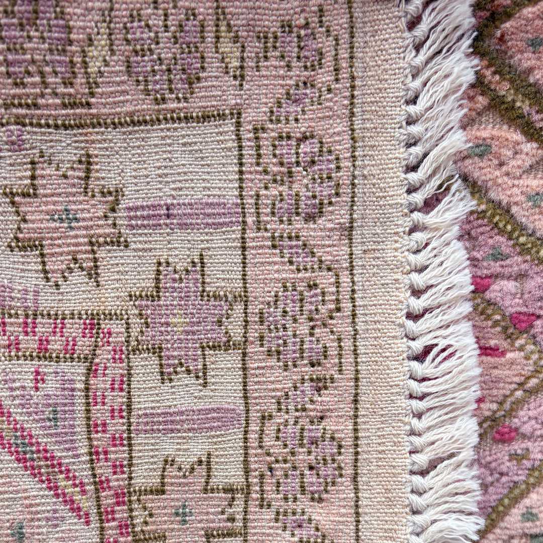 Aftaab Mushwani One-OF-A-Kind-Afghan Rug