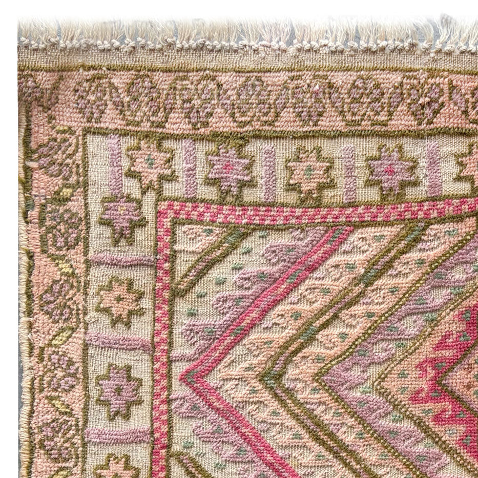 Aftaab Mushwani One-OF-A-Kind-Afghan Rug