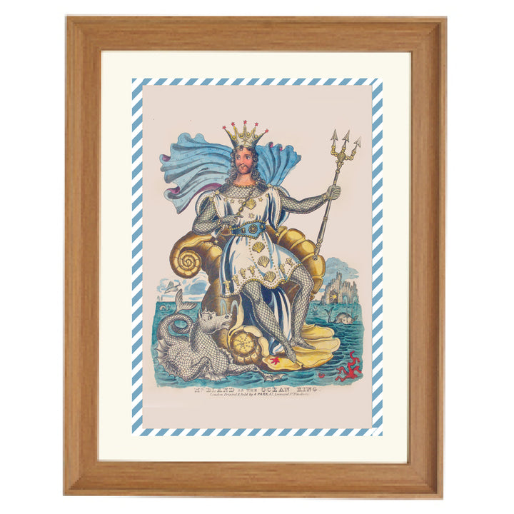 Mr. Bland as The Ocean King Art Print