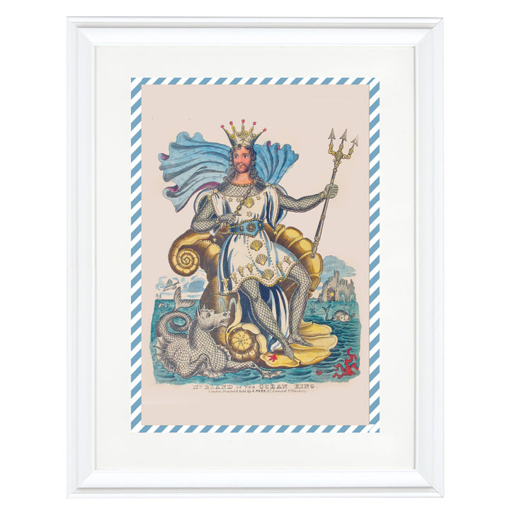 Mr. Bland as The Ocean King Art Print