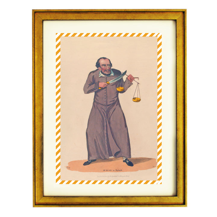 Edmund Kean as Shylock Art Print