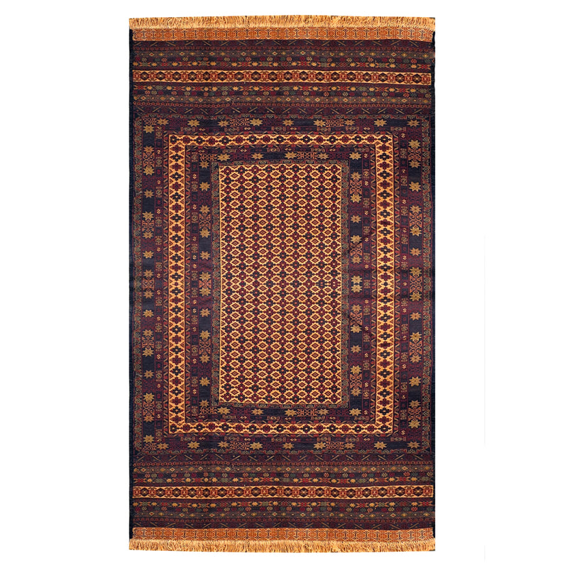 Hidir Maliky One-OF-A-Kind-Afghan Rug