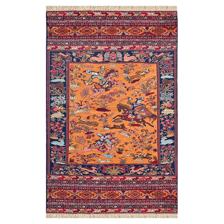 Maliky Shikargah One-OF-A-Kind-Afghan Rug