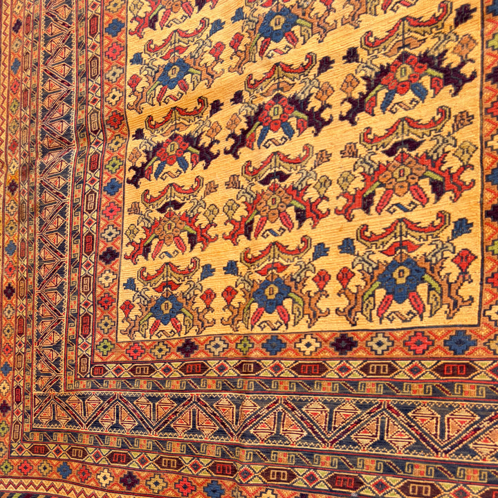 Amber Maliky, one-of-a-kind Afghan rug — additional view