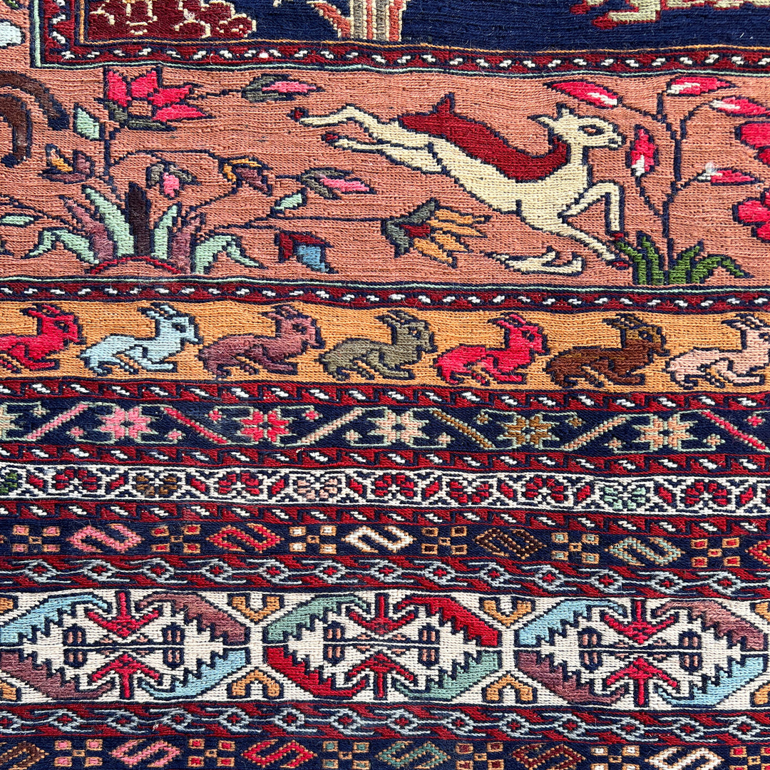 Surkh Maliky One-OF-A-Kind-Afghan Rug