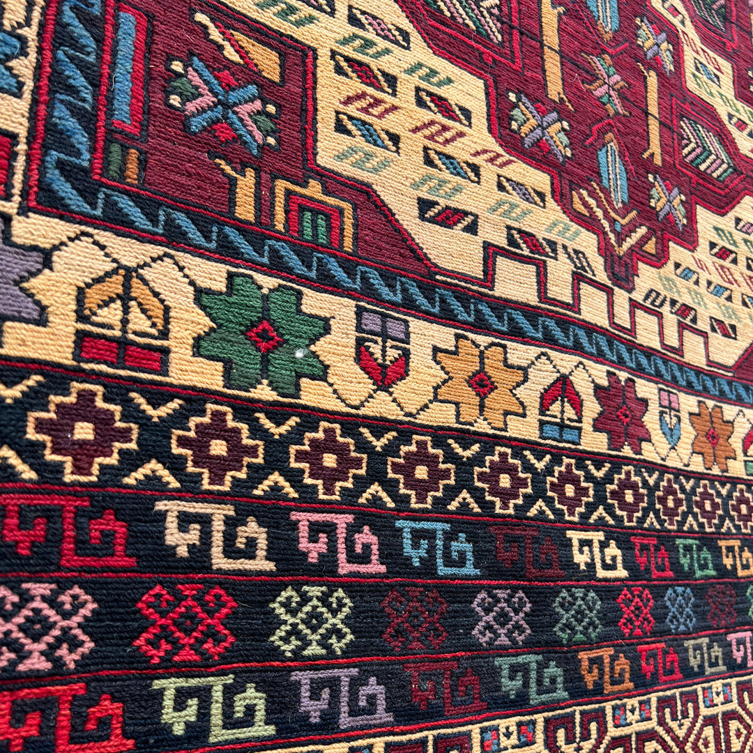 Neeraj Maliky One-OF-A-Kind-Afghan Rug