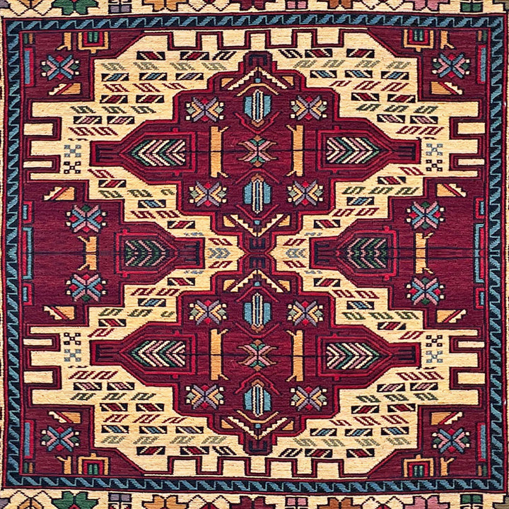 Neeraj Maliky One-OF-A-Kind-Afghan Rug