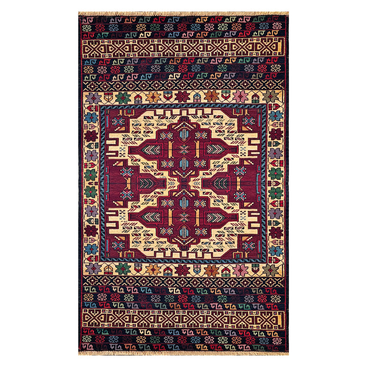 Neeraj Maliky One-OF-A-Kind-Afghan Rug