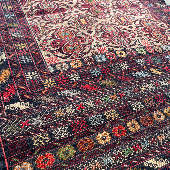 Rangrez Maliky One-OF-A-Kind-Afghan Rug