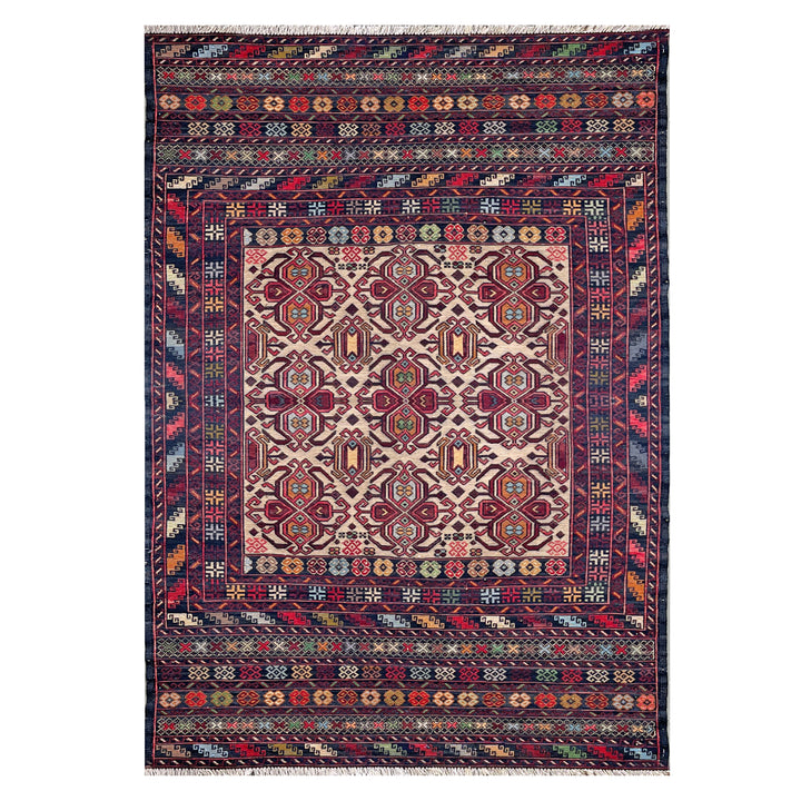 Rangrez Maliky One-OF-A-Kind-Afghan Rug