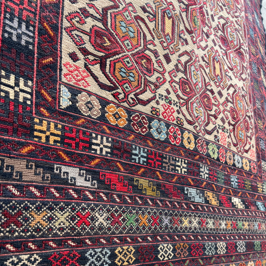 Rangrez Maliky One-OF-A-Kind-Afghan Rug