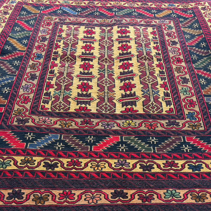Mehfil Maliky One-OF-A-Kind-Afghan Rug