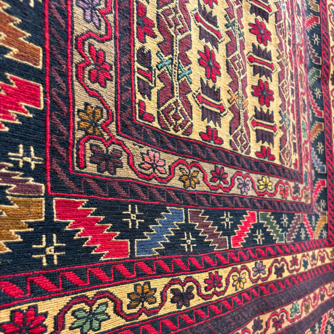 Mehfil Maliky One-OF-A-Kind-Afghan Rug