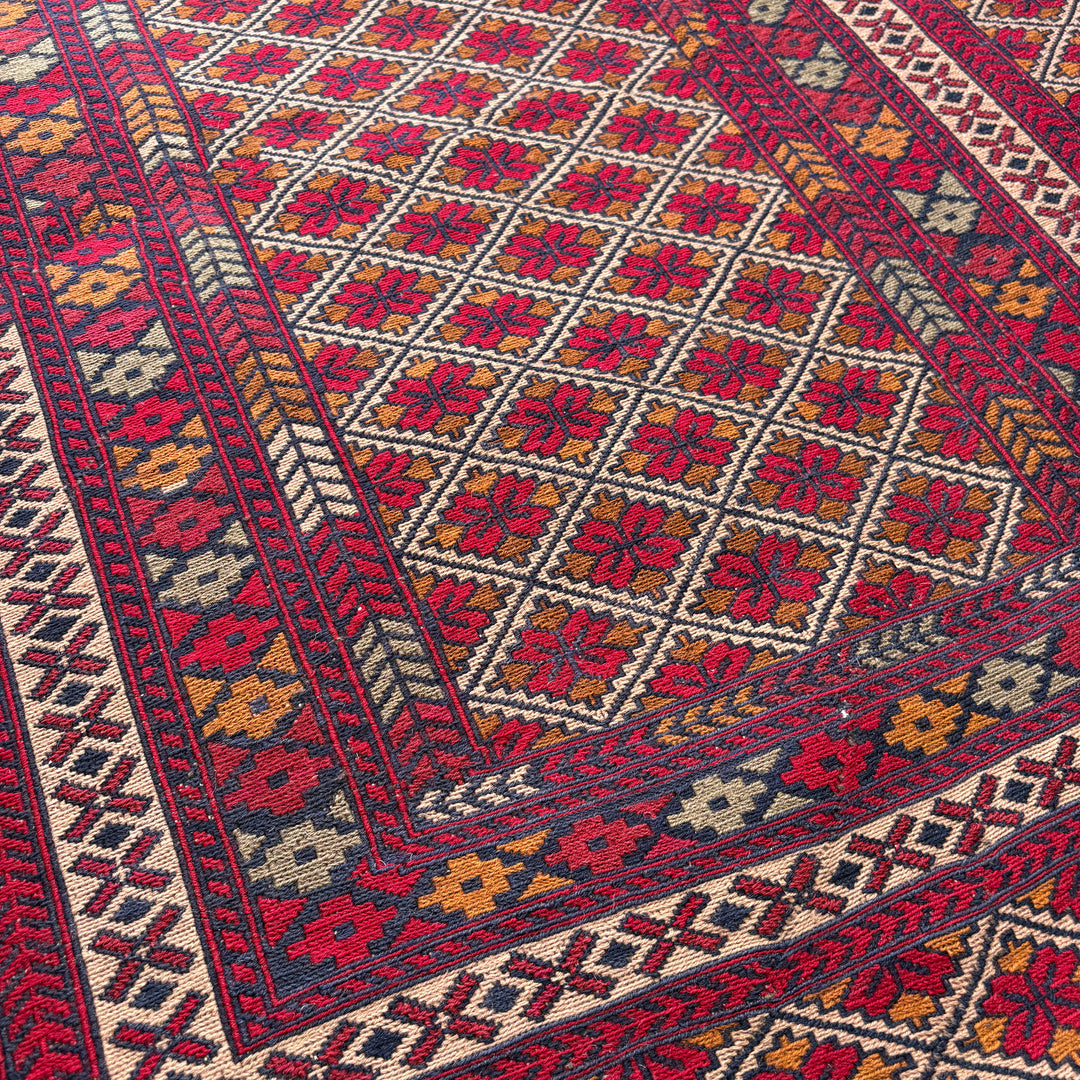 Ember Maliky One-OF-A-Kind-Afghan Rug