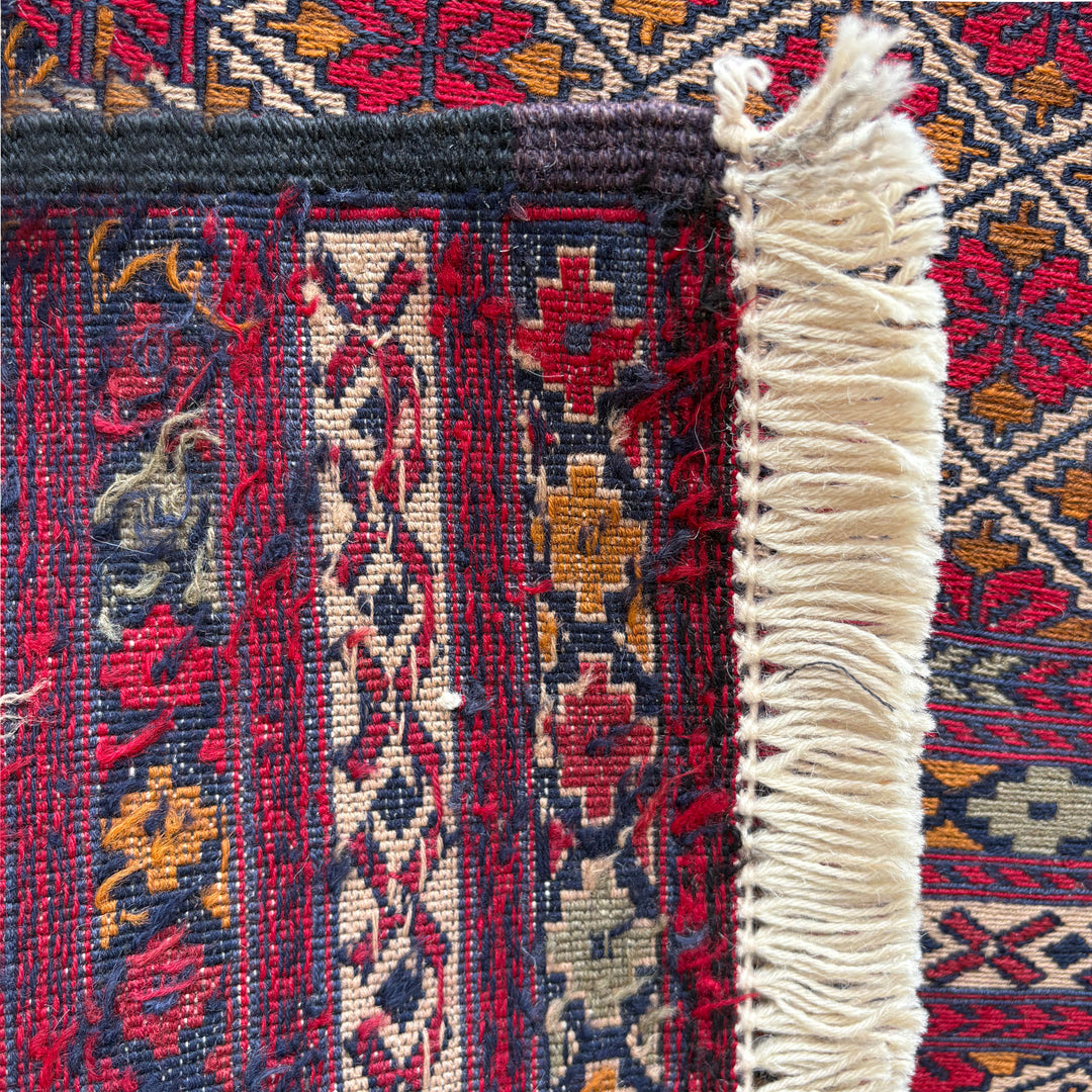 Ember Maliky One-OF-A-Kind-Afghan Rug
