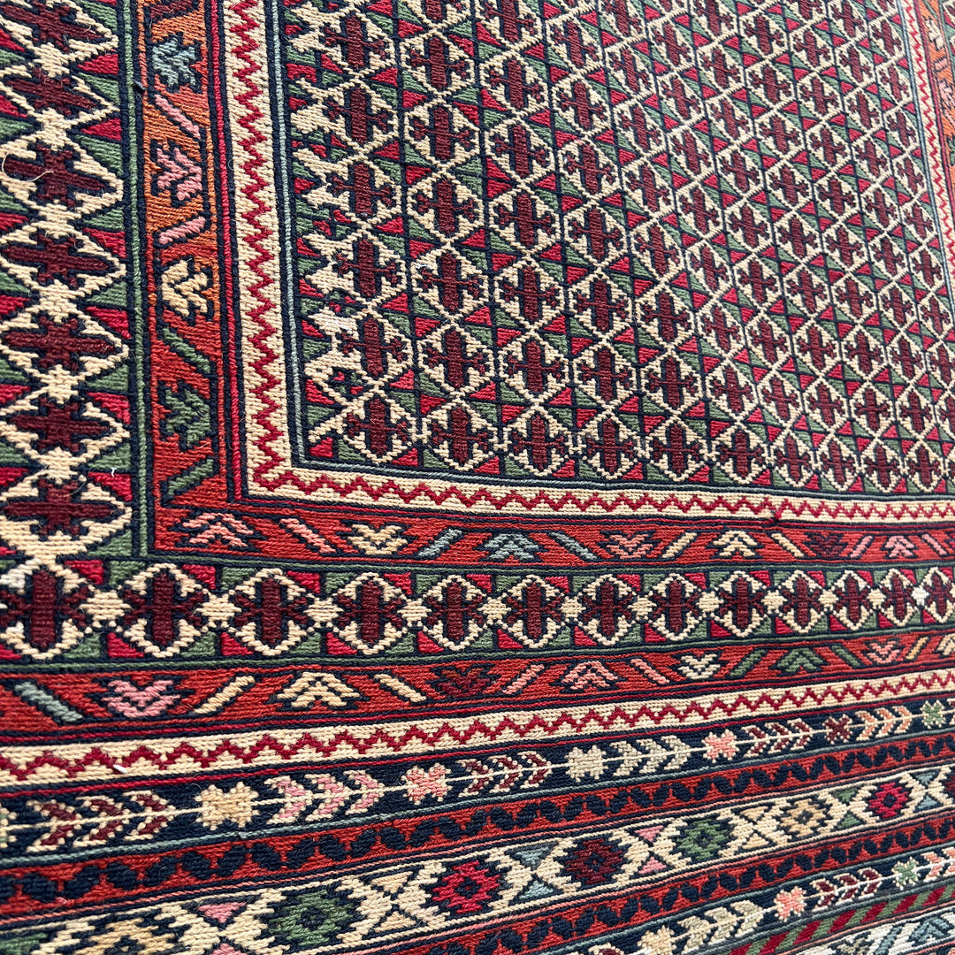 Zarbaaf Maliky One-OF-A-Kind-Afghan Rug