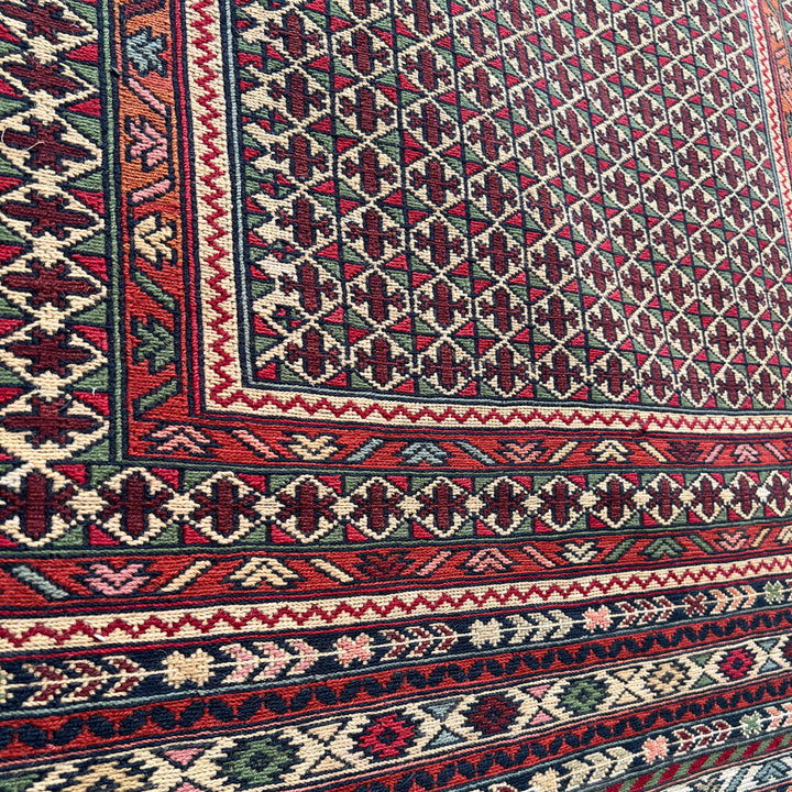 Zarbaaf Maliky One-OF-A-Kind-Afghan Rug