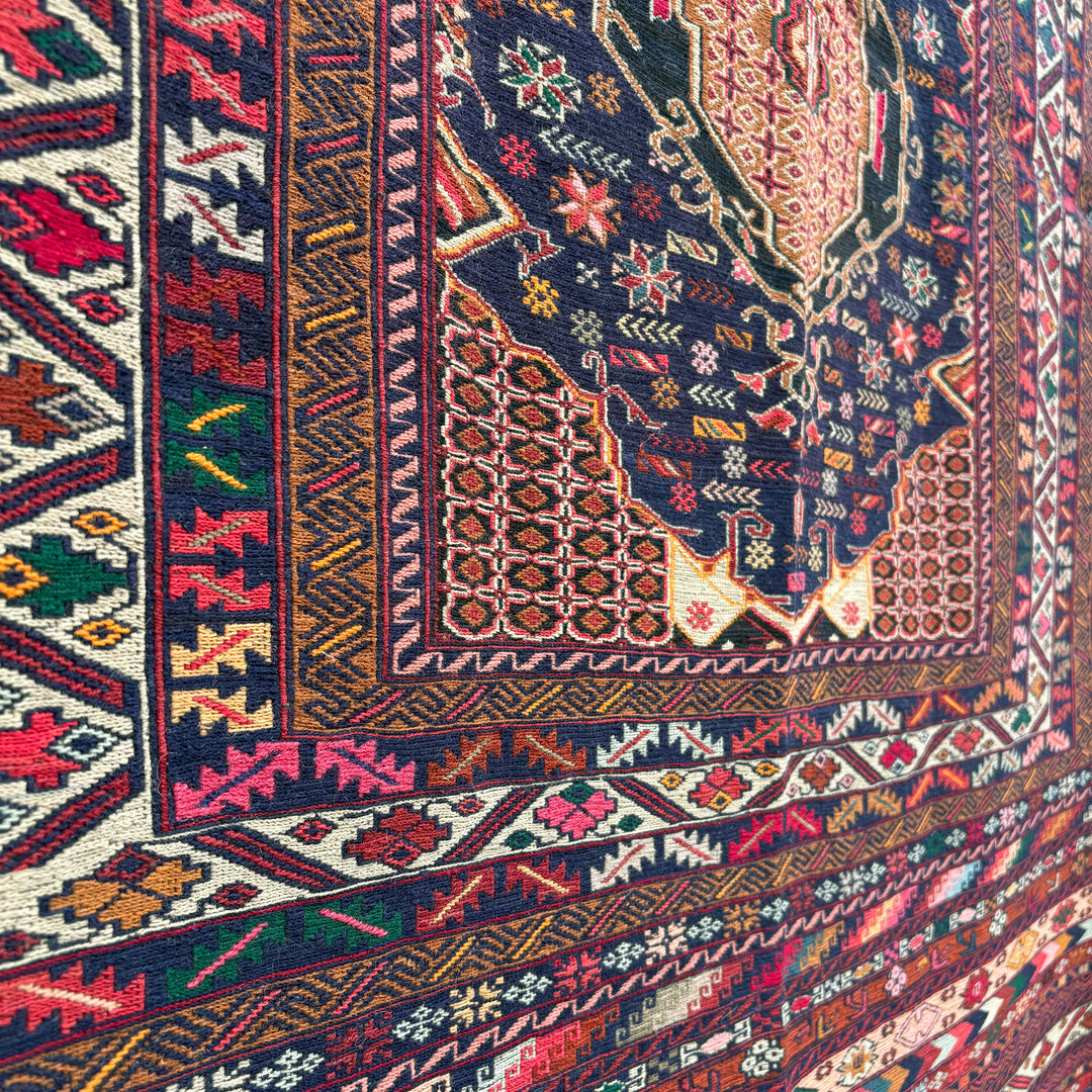 Zarbaaf Maliky One-OF-A-Kind-Afghan Rug