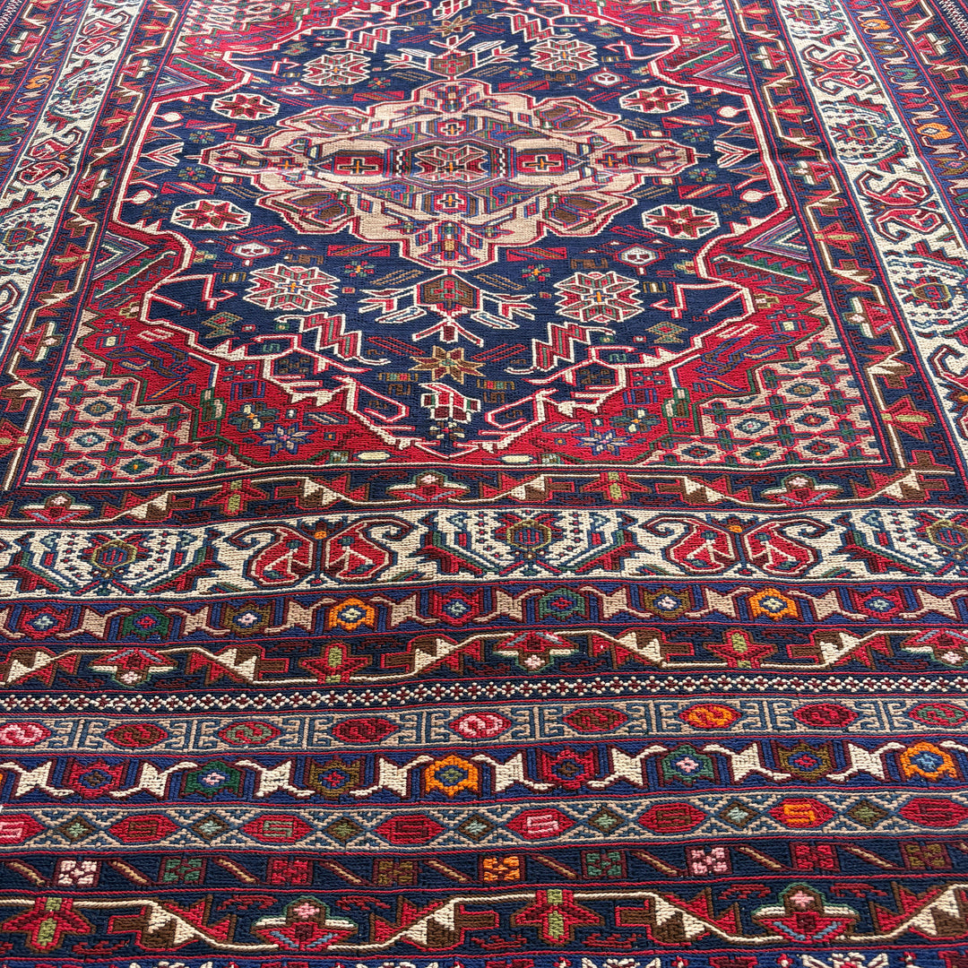 Tehzeeb Maliky One-OF-A-Kind-Afghan Rug