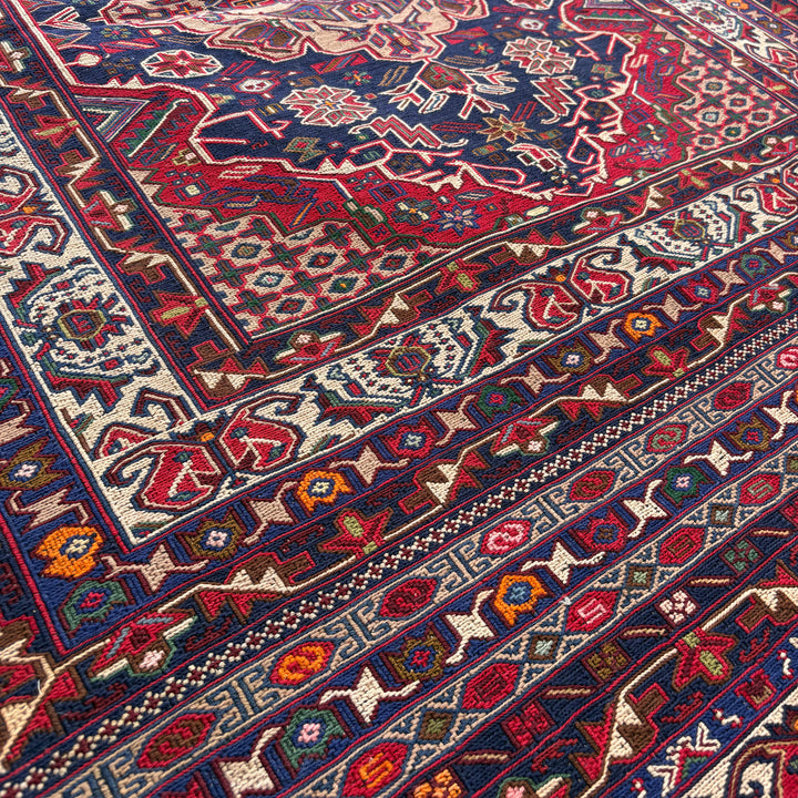 Tehzeeb Maliky One-OF-A-Kind-Afghan Rug