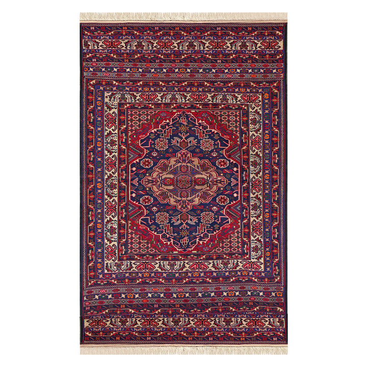 Tehzeeb Maliky One-OF-A-Kind-Afghan Rug