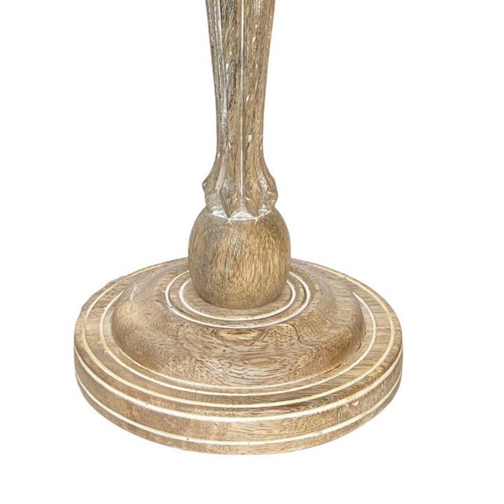 Gerty - Natural Wood 18"