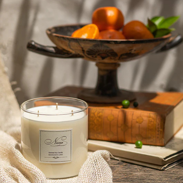 Mandarin Lime Deluxe Candle