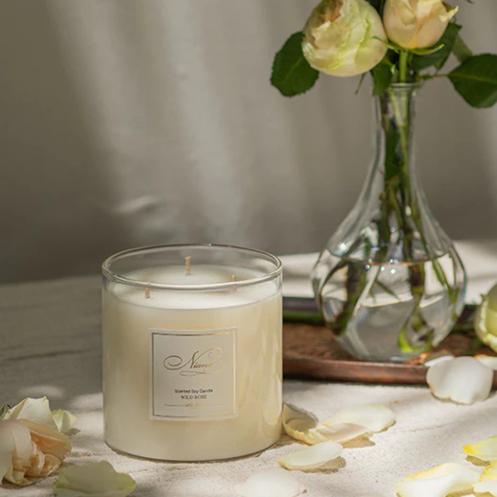 Wild Rose Deluxe Candle