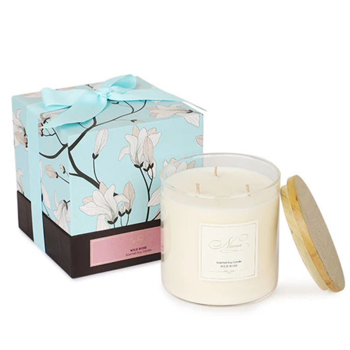 Wild Rose Deluxe Candle