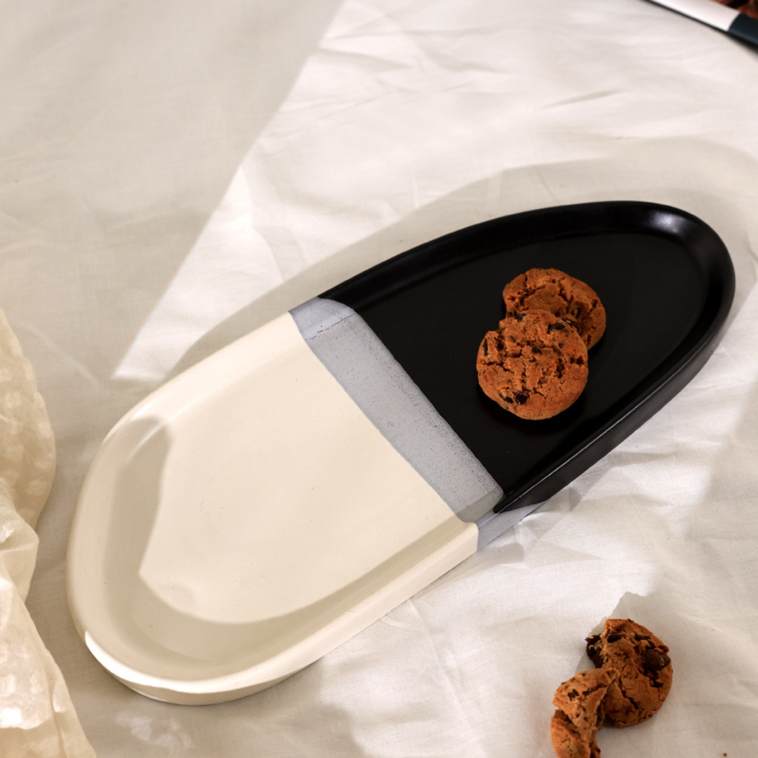 Yin Yang Sculptural - Platter