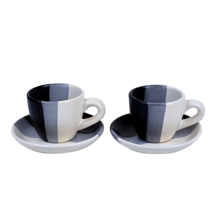 Yin Yang - Espresso Cup & Saucer
