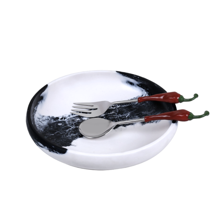 Yin Yang - Salad Server Duo