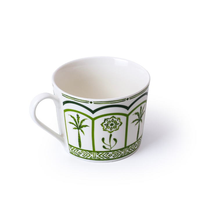 Green Lush  - Cup & Saucer