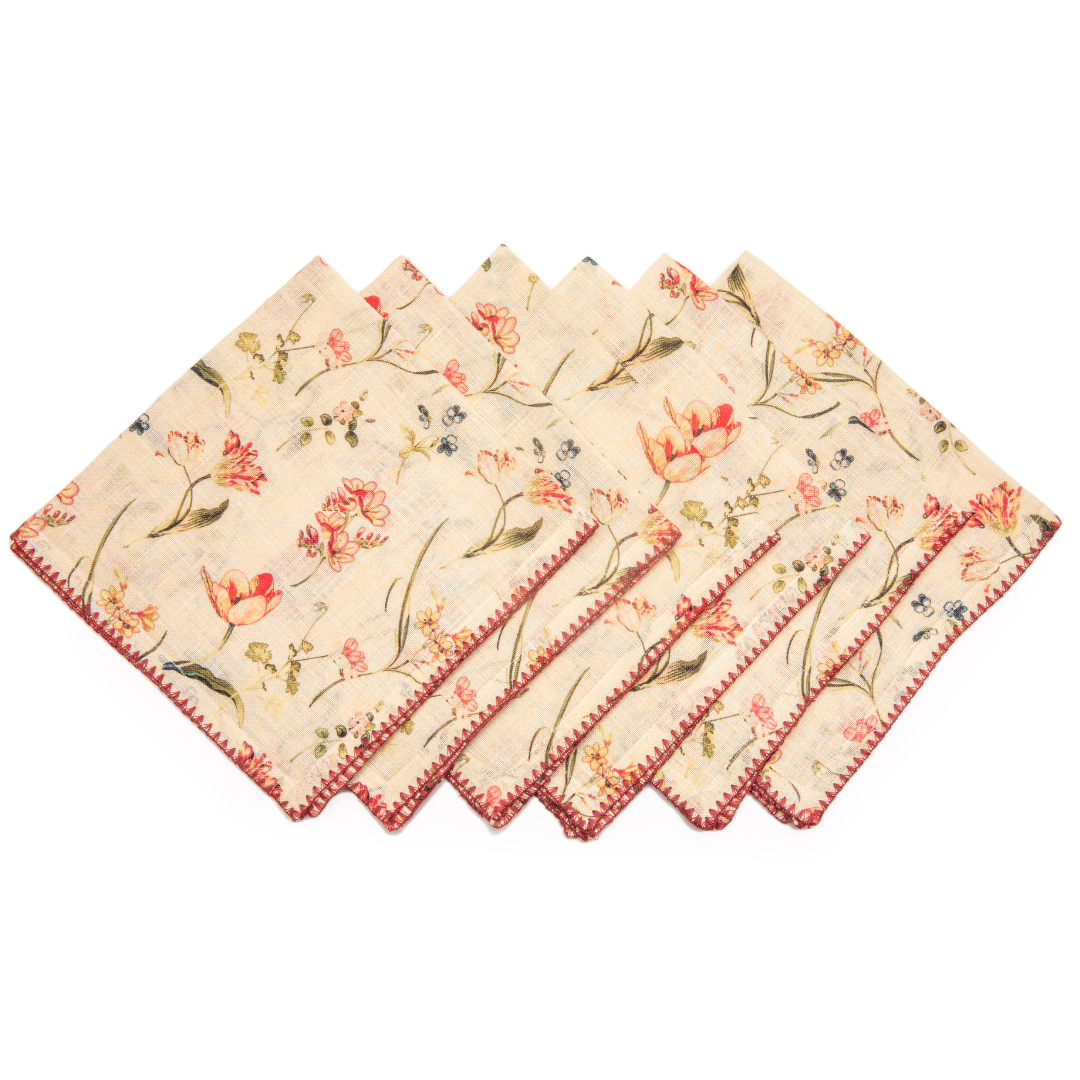 Cocktail Napkins - Floral