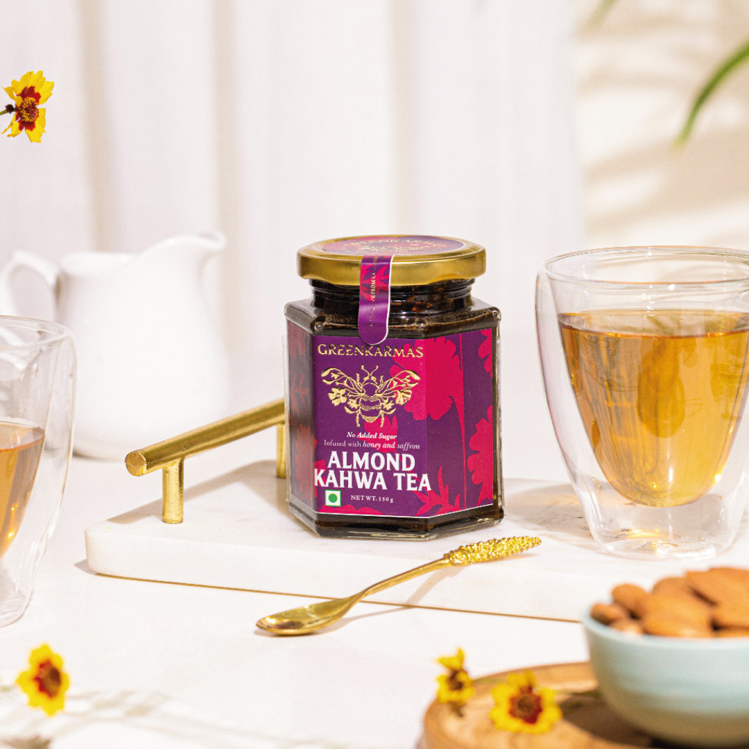 Almond Kahwa Tea