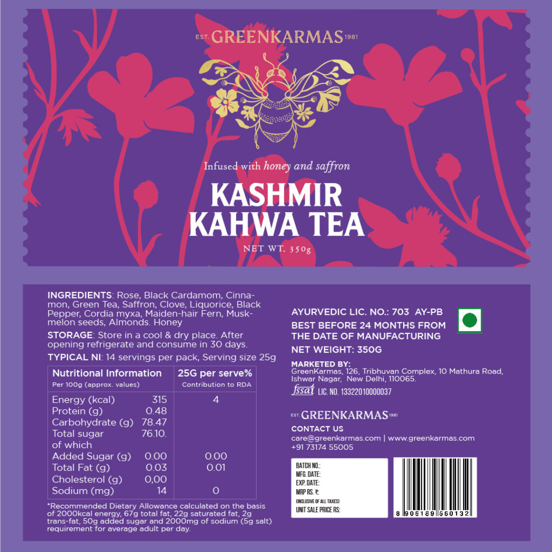 Kashmir Kahwa Tea