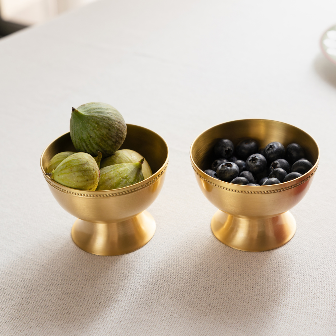 BRASS NUT BOWL SET