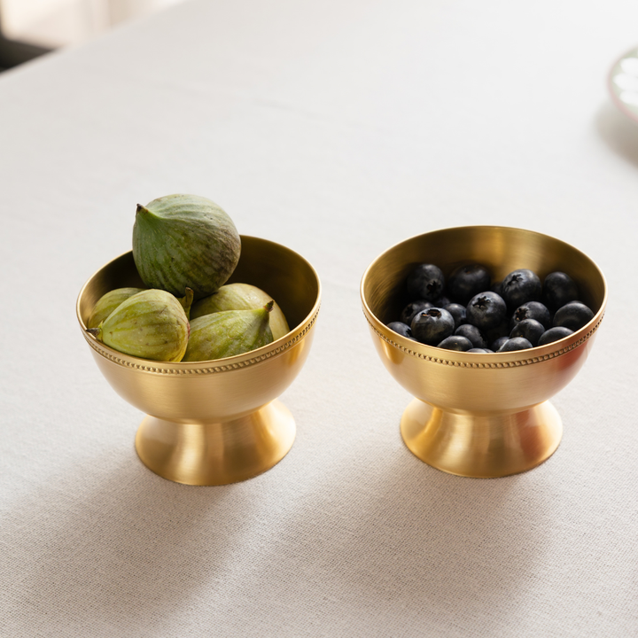 BRASS NUT BOWL SET
