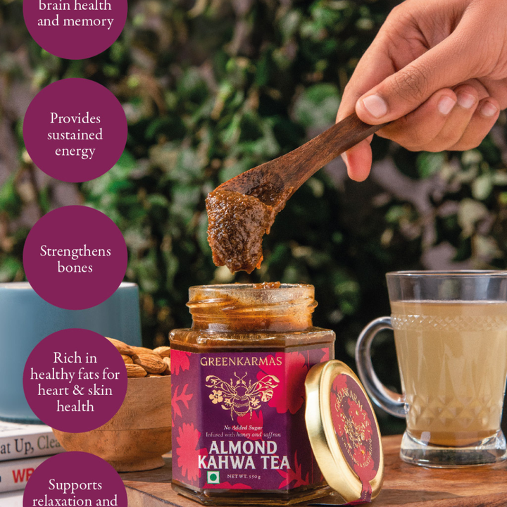 Almond Kahwa Tea